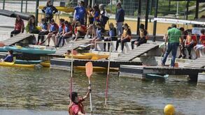 Canoagem no Jamor
