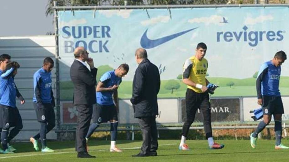 Pinto da Costa na estreia de Luís Castro