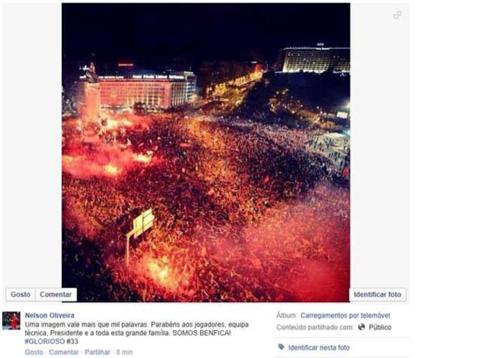 Nélson Oliveira: «Parabéns a toda esta grande família»