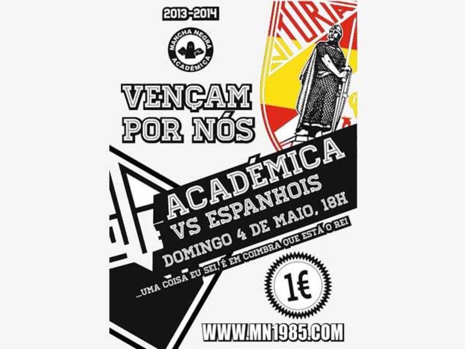 Claque Mancha Negra "provoca" V. Guimarães