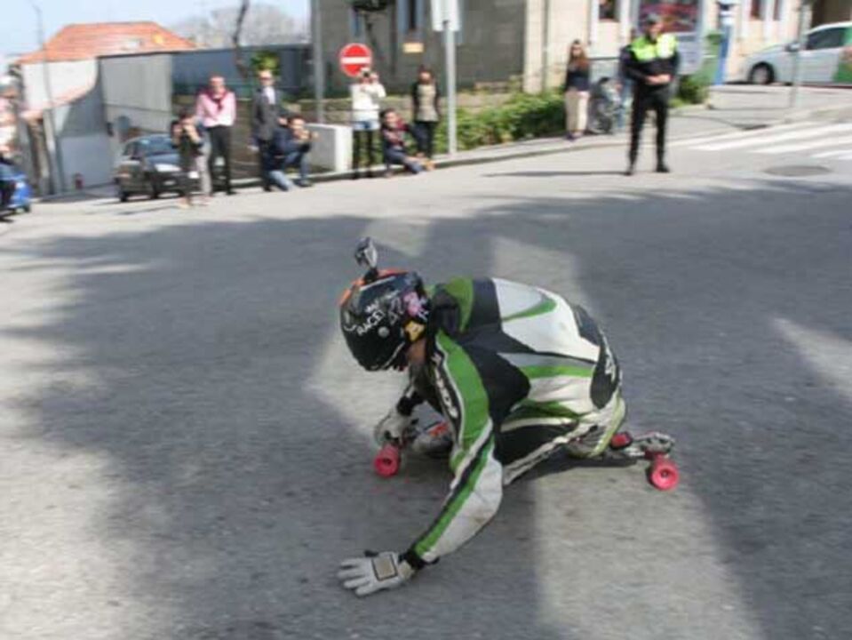 Skate: Gaia acolhe etapa do Mundial de downhill