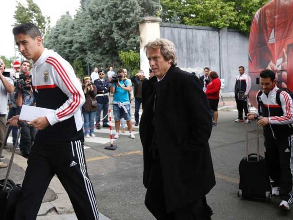 Águias já aterraram em Turim