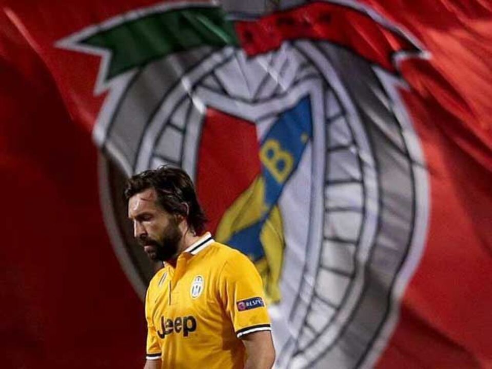 Pirlo assume ter "subestimado" o Benfica