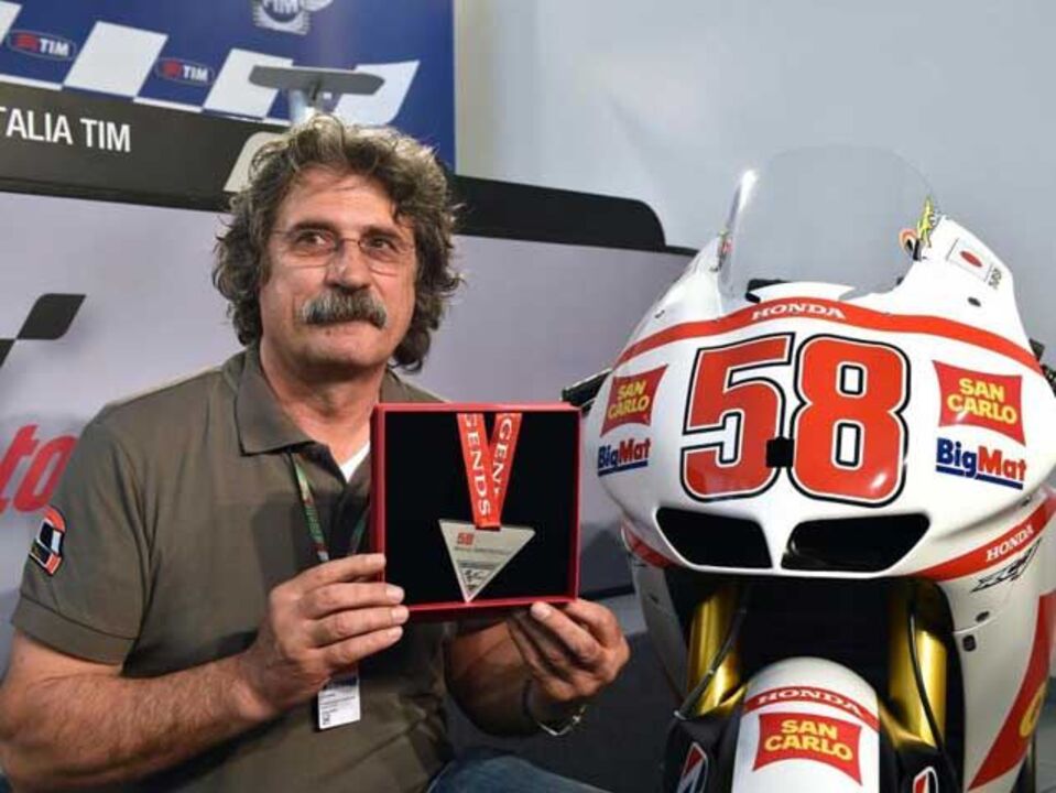 Marco Simoncelli nomeado "Lenda do Moto GP"