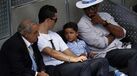 Ronaldo assiste à vitória de Nadal no Open de Madrid