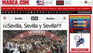 O Sevilha-Benfica na imprensa mundial