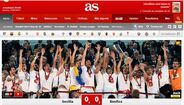 O Sevilha-Benfica na imprensa mundial