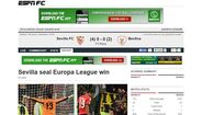 O Sevilha-Benfica na imprensa mundial