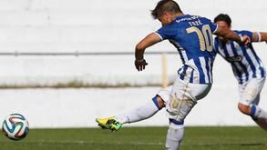 Atlético-FC Porto B, 0-1: Tozé dá triunfo a fechar