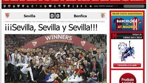 O Sevilha-Benfica na imprensa mundial