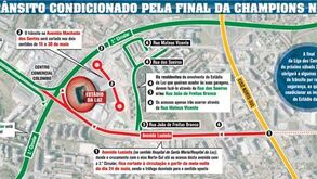 Champions condiciona trânsito em redor da Luz