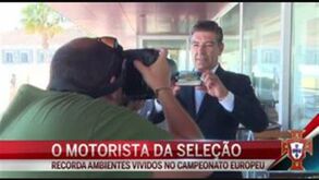 O motorista da Seleção no Euro'2004