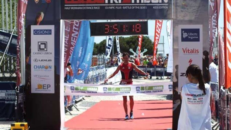 Bruno Pais vence Triatlo Internacional de Lisboa 