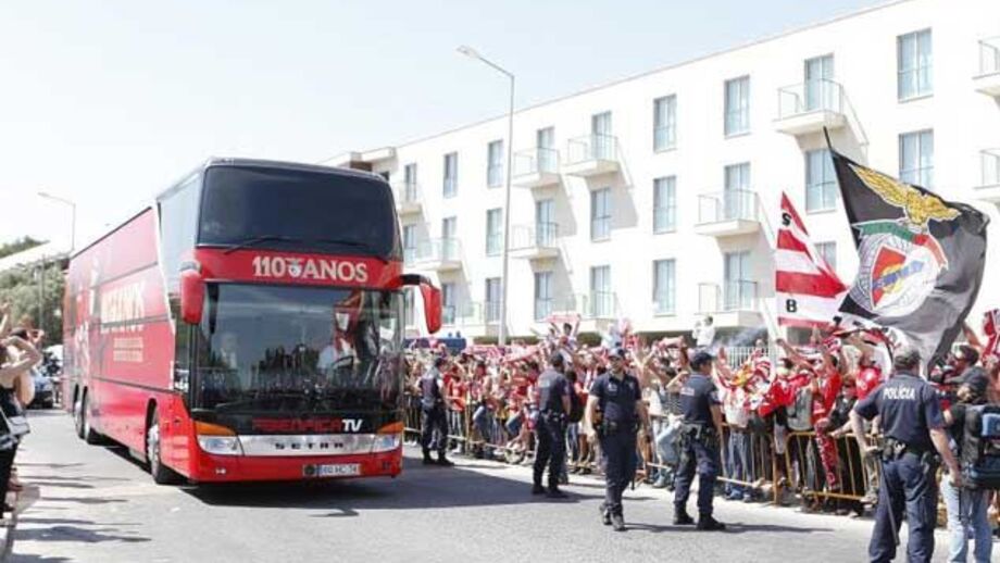Comitiva já está em Lisboa