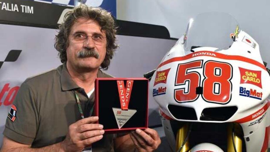 Marco Simoncelli nomeado "Lenda do Moto GP"