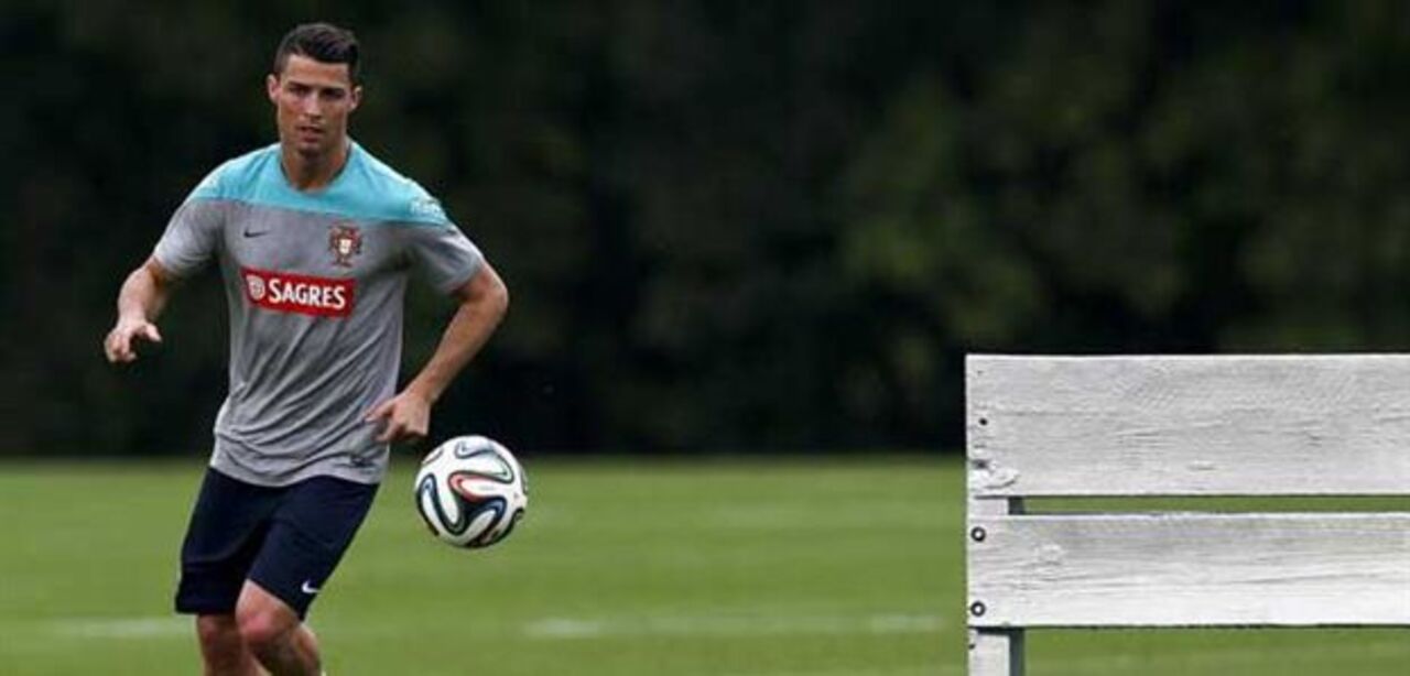 Tendão rotuliano de Ronaldo em risco desde a Suécia