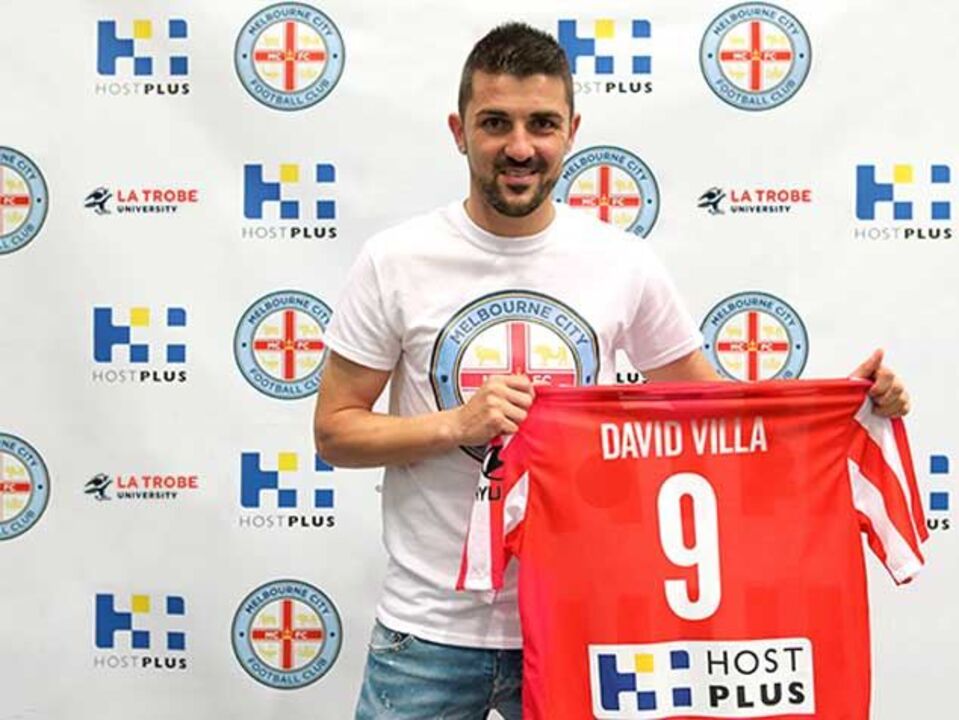 David Villa vai jogar na... Austrália