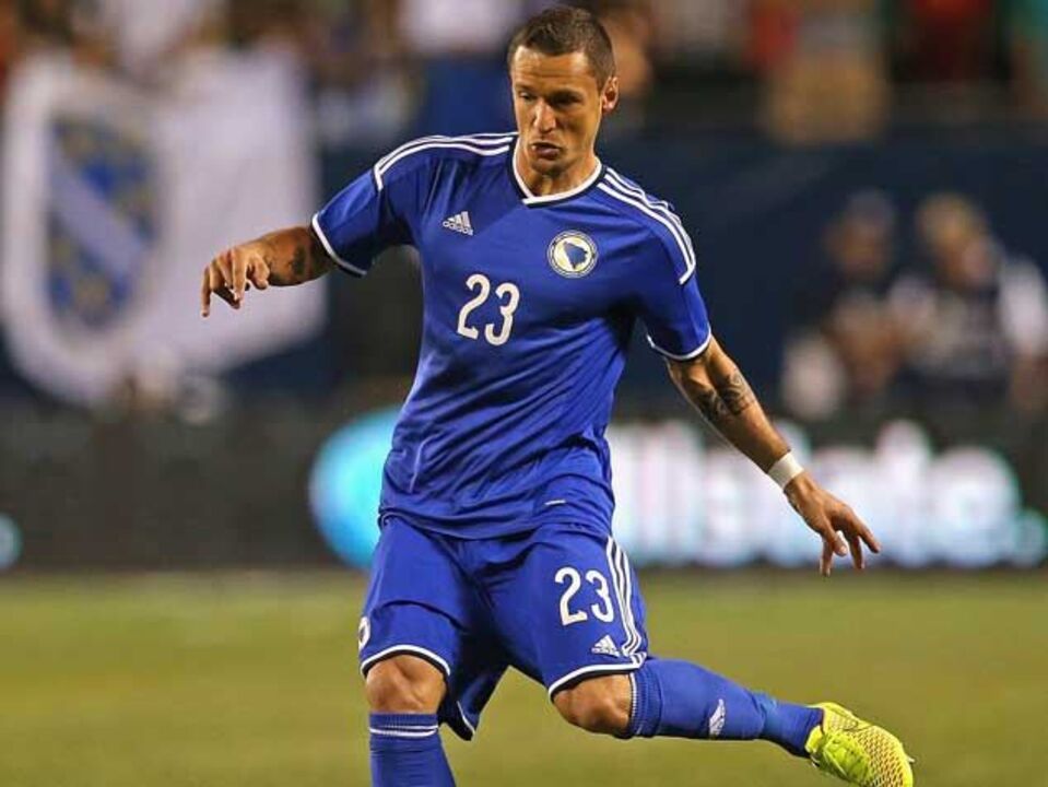 Salihovic confiante para jogo com Argentina