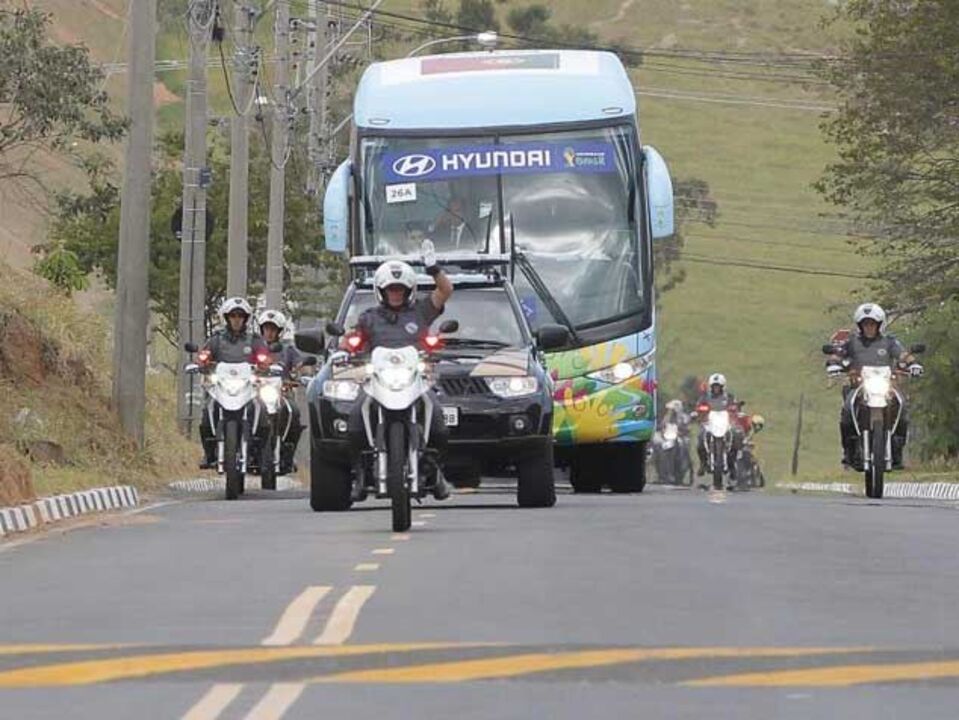 Seleção já está em Campinas