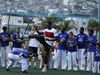 Seleção inglesa visita a famosa favela da Rocinha