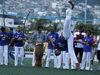 Seleção inglesa visita a famosa favela da Rocinha