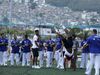 Seleção inglesa visita a famosa favela da Rocinha