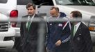 Bruno de Carvalho assiste ao treino da Seleção