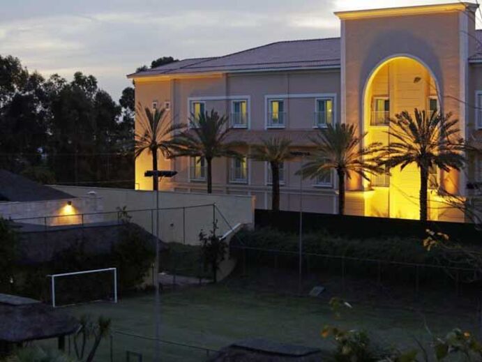 O quartel-general da Seleção em Campinas