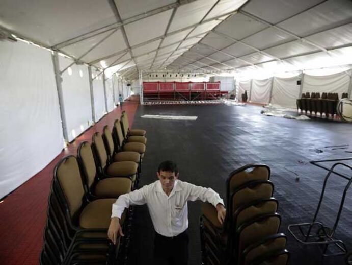 O quartel-general da Seleção em Campinas