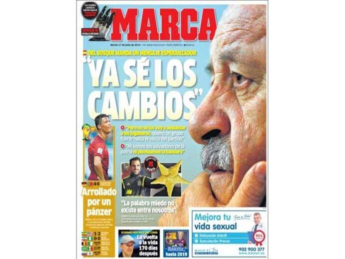 Conquistadores arrasados na imprensa internacional
