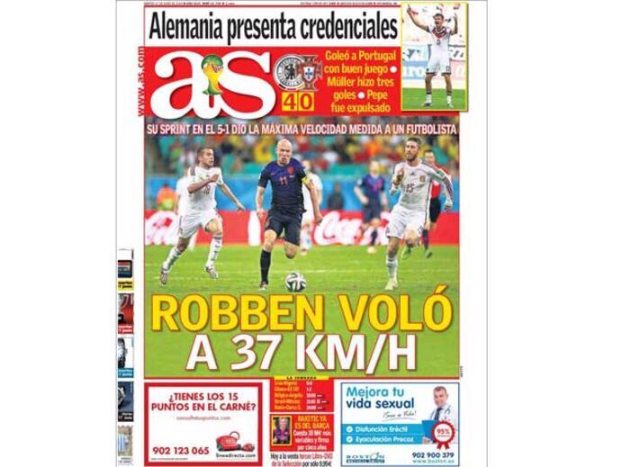Conquistadores arrasados na imprensa internacional