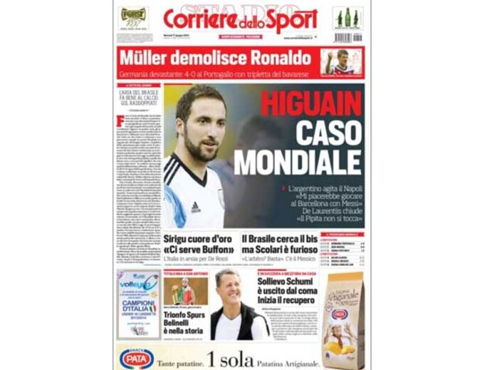 Conquistadores arrasados na imprensa internacional