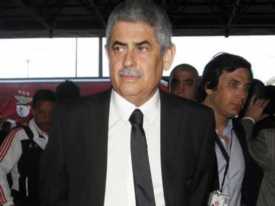 Vieira na cerimónia póstuma em memória de Di Stéfano