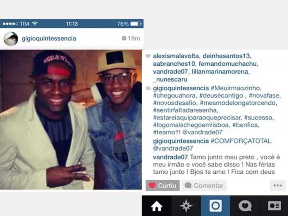 Amigo de Victor Andrade "confirma" transferência