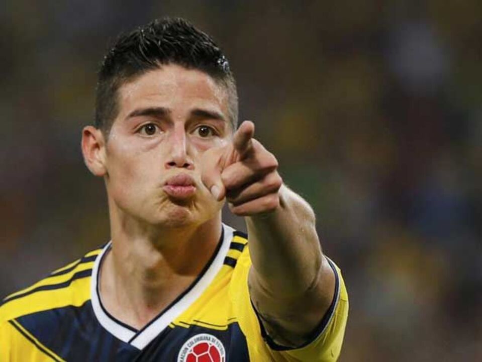 James Rodríguez foi o melhor marcador da prova