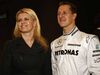 Schumacher com a mulher