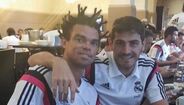Pepe faz penteado de... outro Mundo