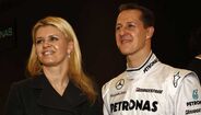 Schumacher com a mulher