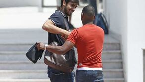 André Gomes e Rodrigo estiveram no Seixal