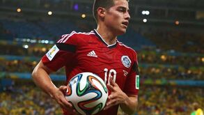 James Rodríguez garantido nos merengues
