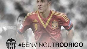 Valencia confirma Rodrigo... por empréstimo