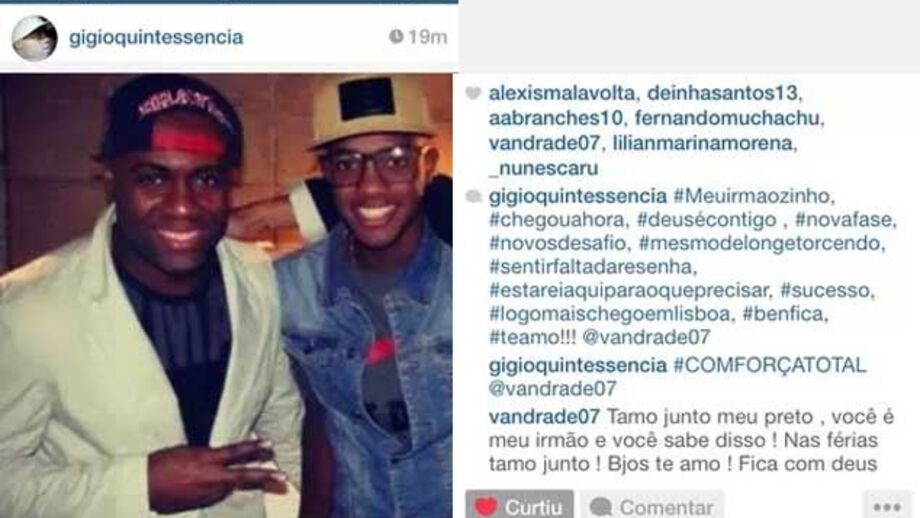 Amigo de Victor Andrade "confirma" transferência