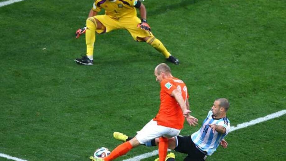 Mascherano: «Rompi o ânus na última jogada»