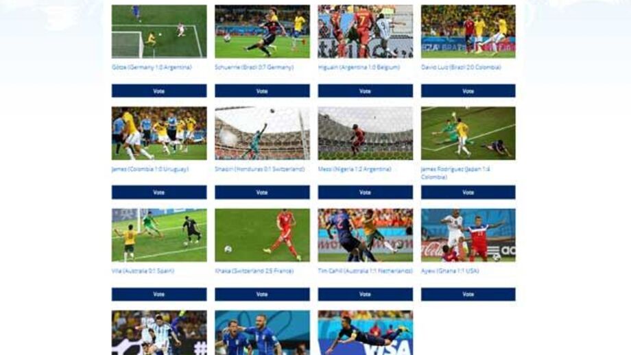 Messi e James Rodríguez com dois golos entre os melhores da prova