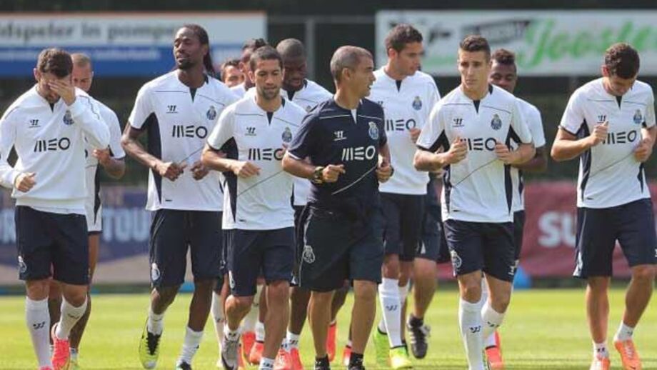 Dragões em recuperação no treino duplo