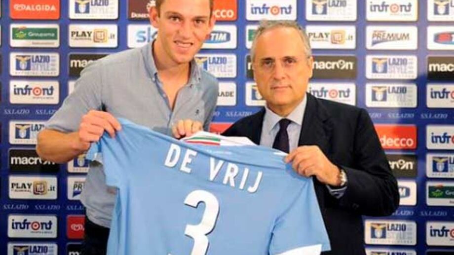 Stefan de Vrij: «Estou muito feliz por chegar à Lazio»