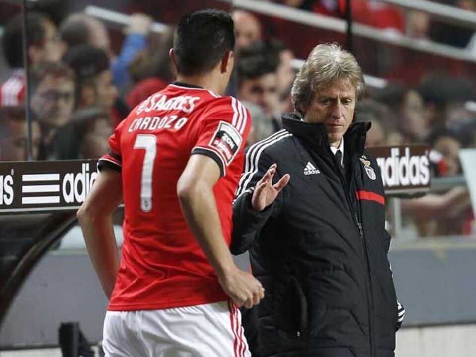 Jorge Jesus: «Cardozo fez 130 golos comigo»