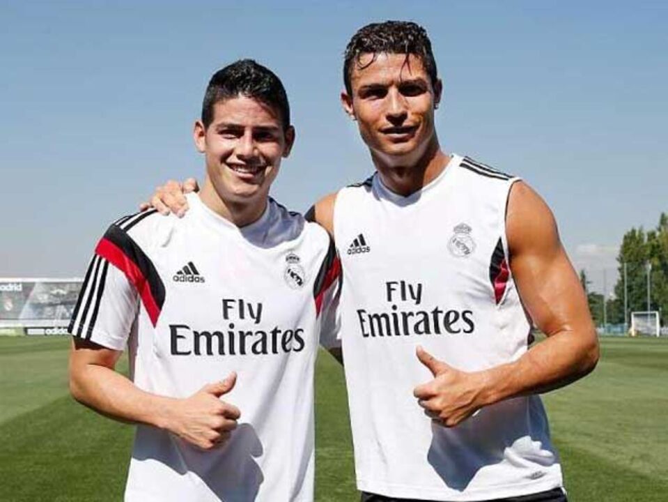 Ronaldo e James Rodríguez integram convocados para a Supertaça europeia