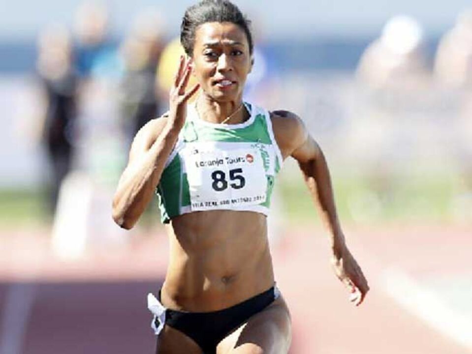 Carla Tavares de fora nas eliminatórias dos 100 metros