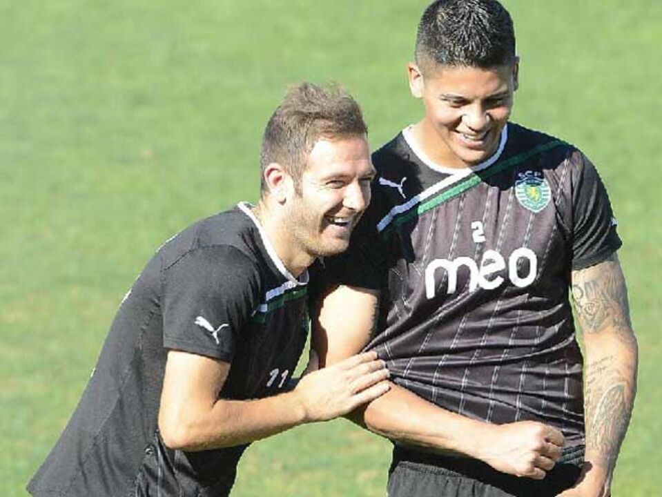 Rojo participou no treino de manhã